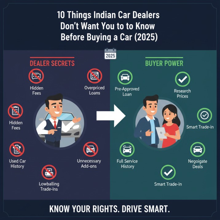 10 Things Indian Car Dealers Don’t Want You to Know Before Buying a Car (2025)
