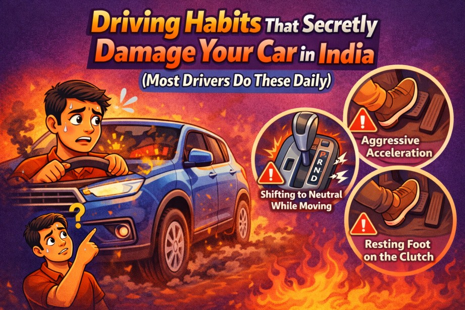 Driving Habits That Secretly Damage Your Car in India (Most Drivers Do These Daily)